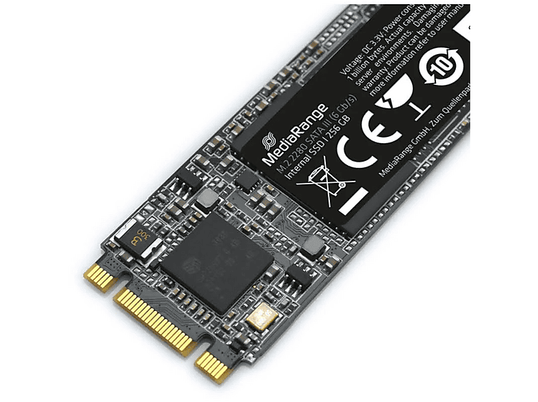 MEDIARANGE MR1022, 256 GB, SSD, intern