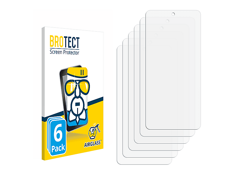 BROTECT Panzerglas Für Cubot X70 – 9H Kratzfest, Anti-fingerprint, Made In Germany