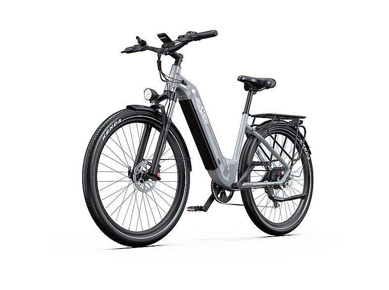 ONESPORT OT05-36V-grey-002 All Terrain Bike (ATB) (Laufradgröße: 27,5 Zoll, Unisex-Rad, grau)