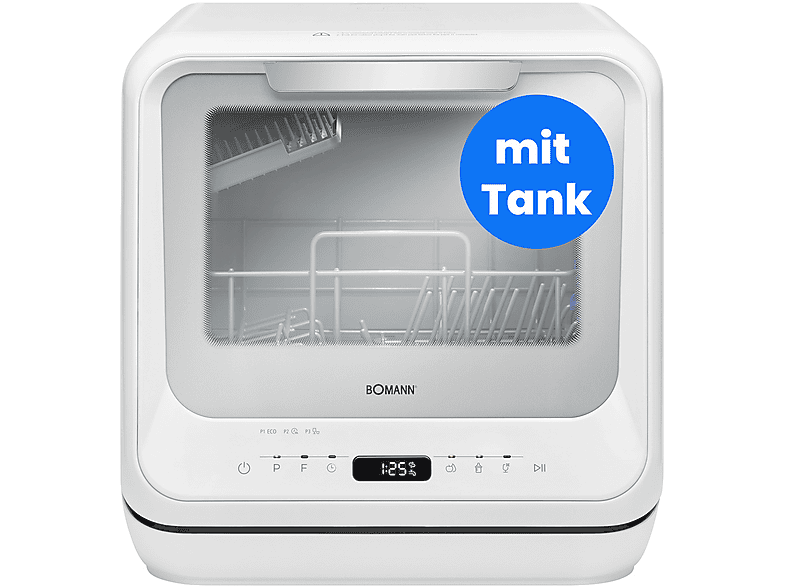 BOMANN TSG 5704 Tischgeschirrspüler (Standgerät, 42,0 cm breit, D)