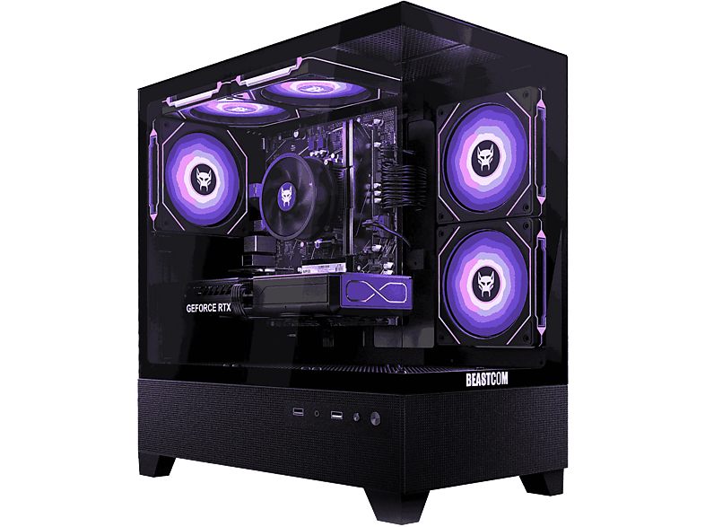 BEASTCOM Q5 | Pro Gaming, Gaming-PC mit AMD Ryzen™ 7, 32 GB RAM, 1 TB SSD, NVIDIA, NVidia GeForce RTX™ 5060, Windows 11 Pro