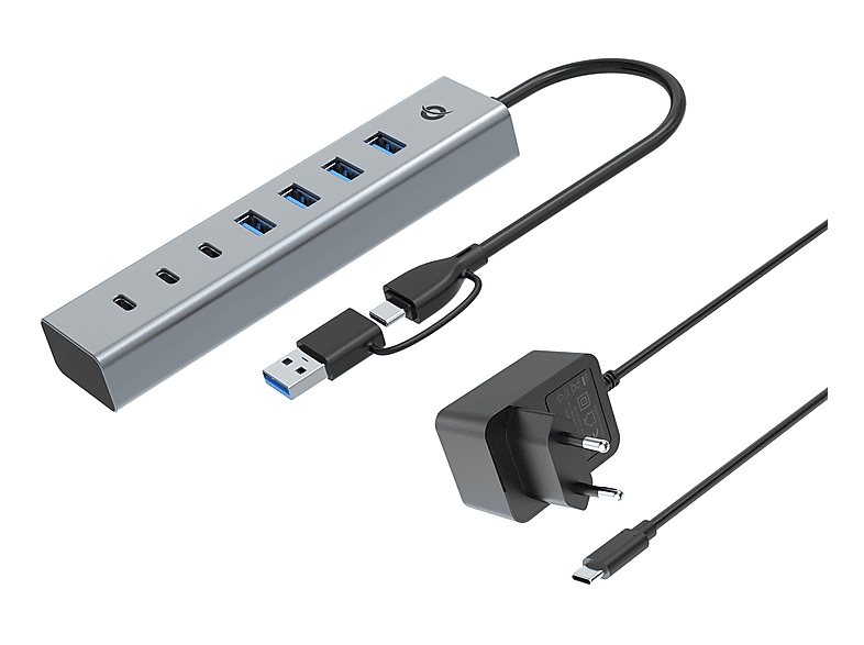HUB USB CONCEPTRONIC HUBBIES20GP interface hub | MediaWorld.it