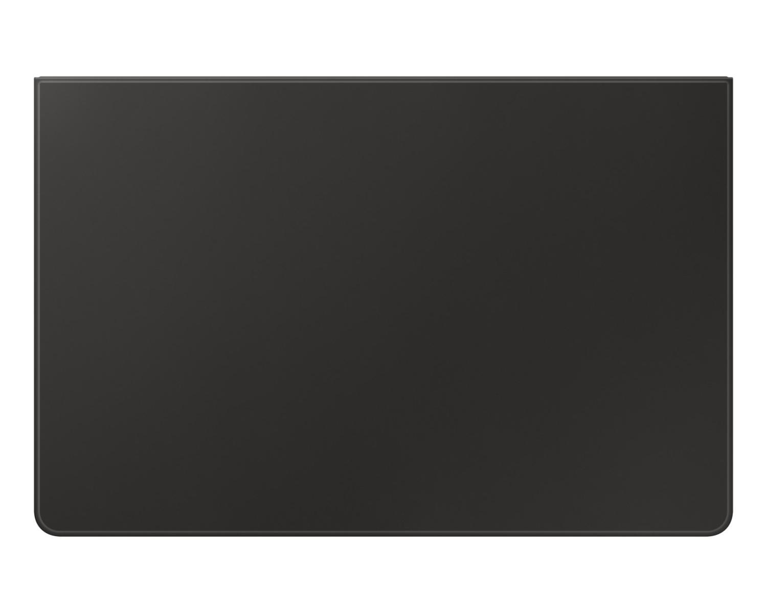 Una forma rectangular gris oscuro con esquinas redondeadas. La superficie parece lisa y ligeramente reflectante. Diseño minimalista.