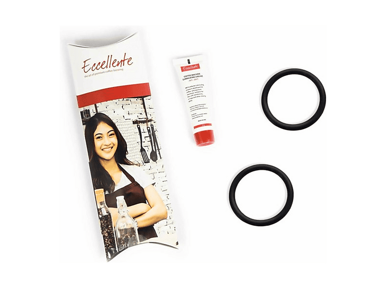 ECCELLENTE Siliconenvet koffiemachine – 10 g tube met doseertuit – voor zetgroep onderhoud & O-Ringen Siliconenvet