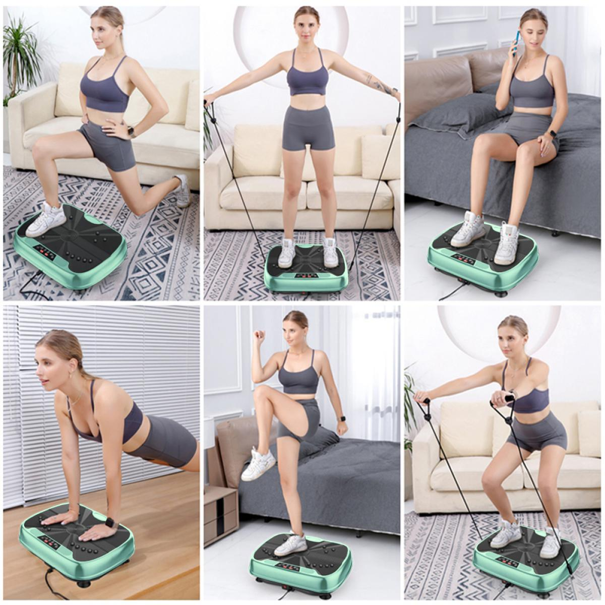 ZESHOP Vibrationsboard Ganzkrpertrainer Vibrationsplatte, Grn | MediaMarkt