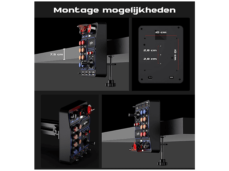 PXN PC CB-1 Control Box Zwart | MediaMarkt