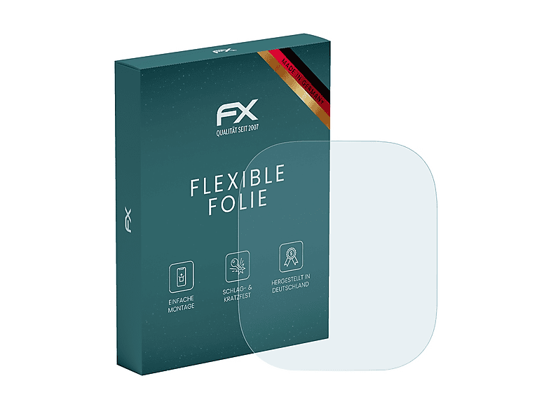 ATFOLIX 3x FX-ActiFleX Displayschutz (für Apple Watch 46 mm (Series 11))