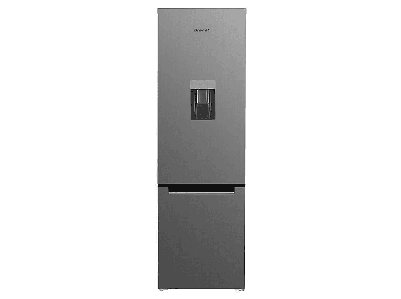 BRANDT BRA3660767990906 Kühlschrank (E, 1800 mm hoch, Grau)