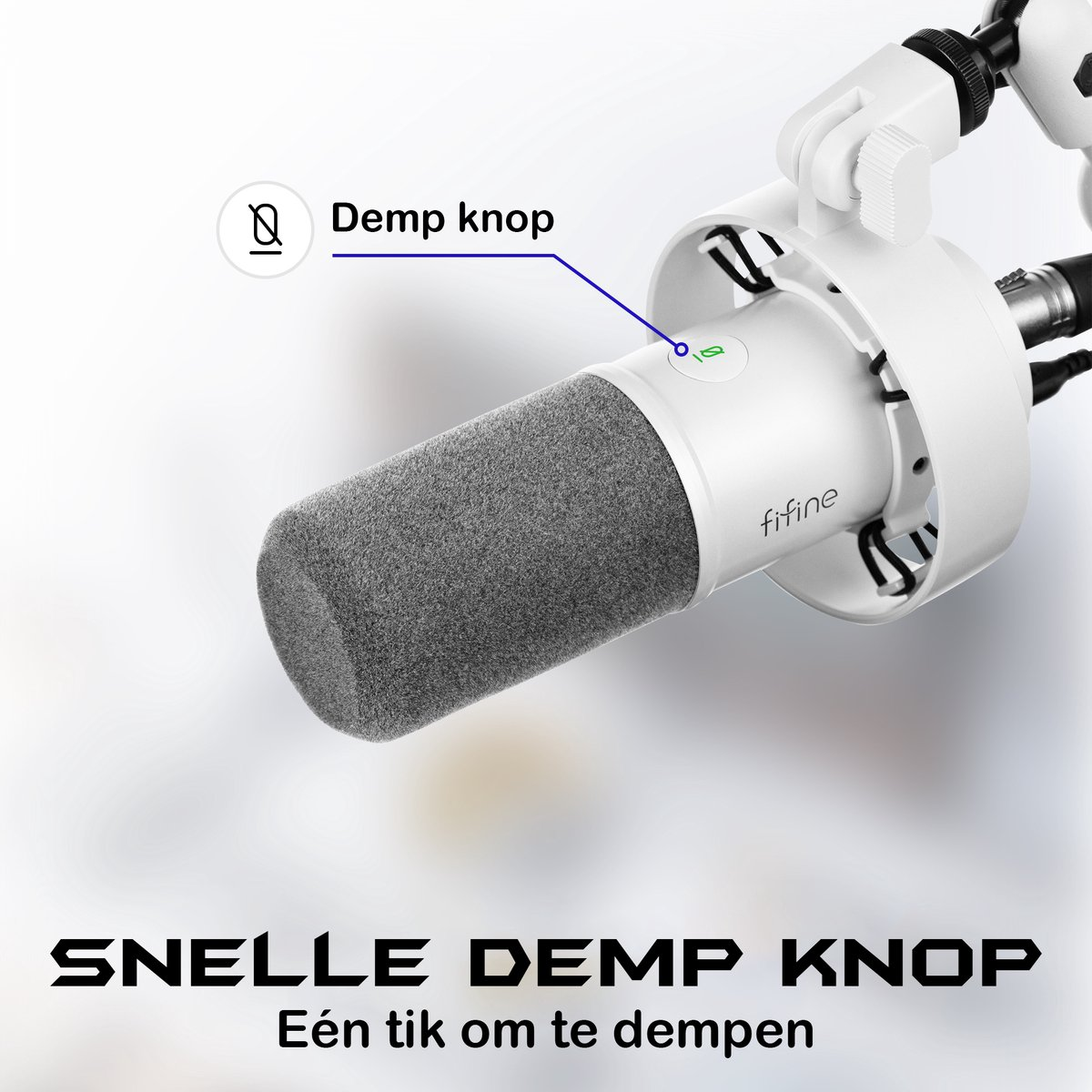 FIFINE K688 USB XLR Dinamik Yayıncı Youtuber Bilgisayar Oyuncu