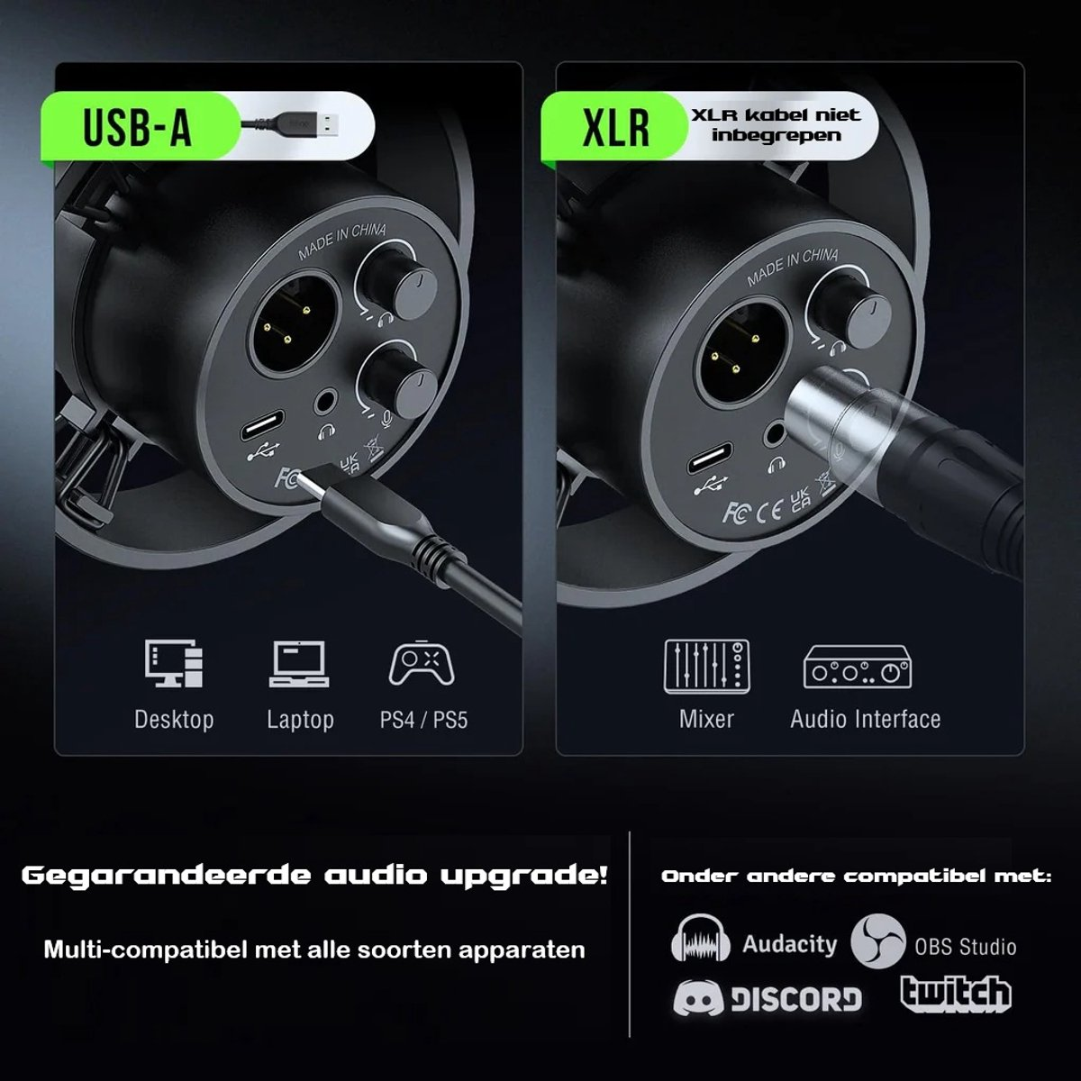 FIFINE K688 USB | XLR Dinamik Yayıncı Youtuber Bilgisayar Oyuncu