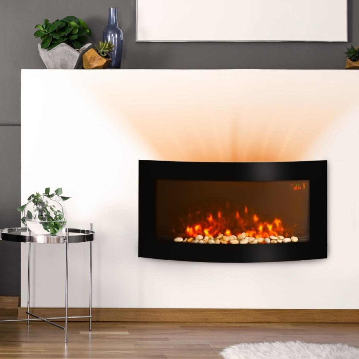 KITTECH 1000/2000W mit 7 Farben,LED Flammeneffekt,Timer Elektrischer Kamin  | SATURN