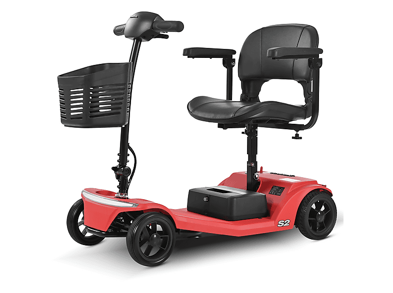 SWEETRICH S2 E-Roller (Laufradgröße: 7 Zoll, Unisex-Rad, rot) | MediaMarkt