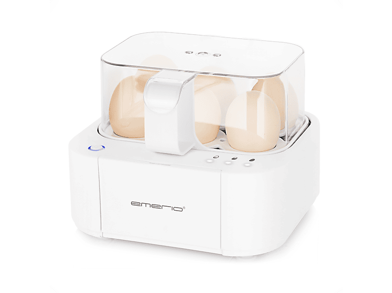 EMERIO EB-115560.14 mit Sprachausgabe (DE EN FR ES IT PL) Eierkocher(Anzahl Eier: 6)