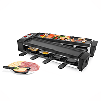 MediaMarkt EMERIO RG-132098.2 Raclette Zwart aanbieding