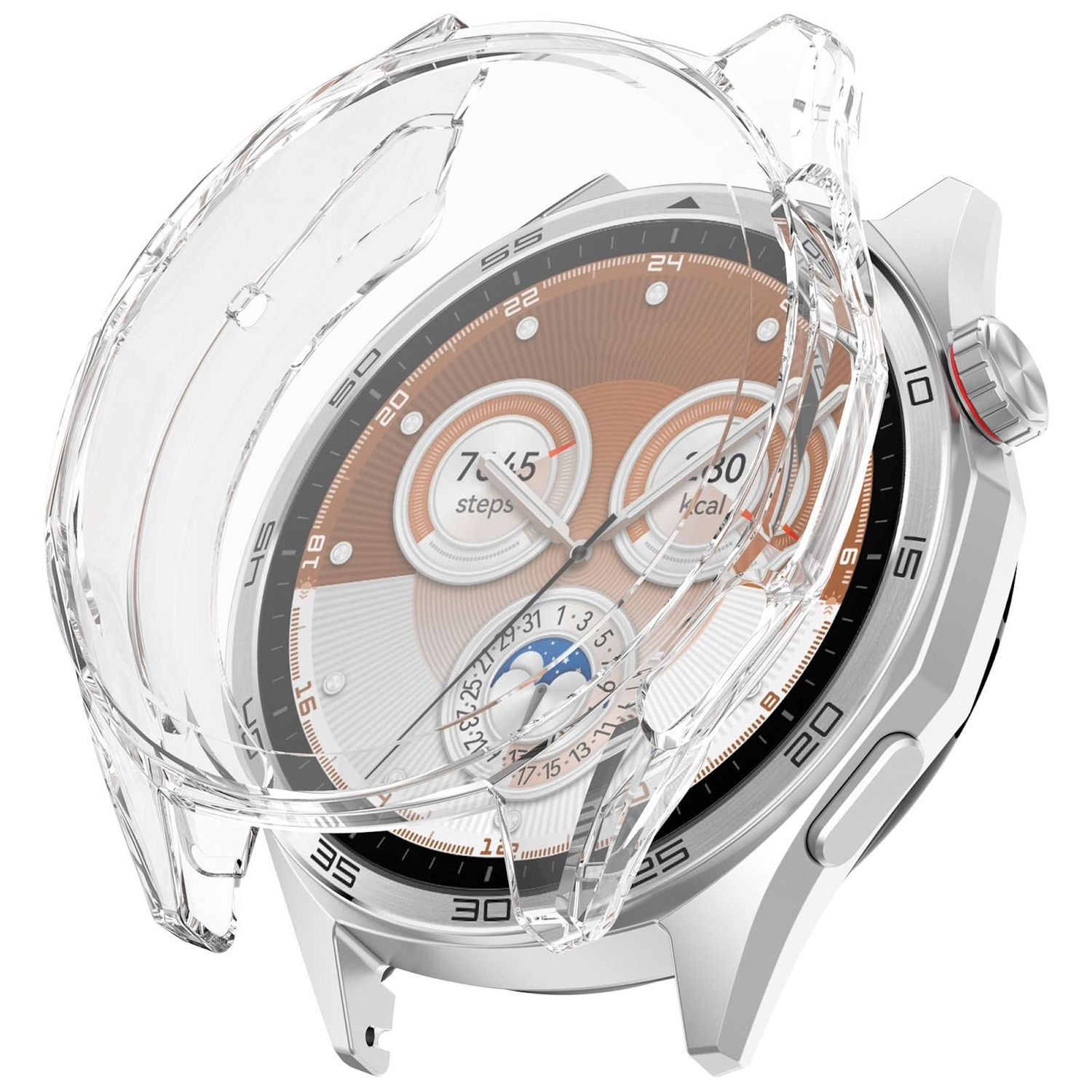 Fyqzio [4 pezzi Pellicola Protettiva Compatibile con Huawei Watch Fit 4,Senza Bolle,Anti-Graffio,Copertura completa 3D,HD TPU Protezione Film