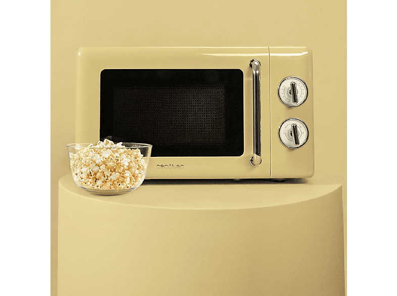Microonde Da Banco 0,7 Piedi Cubi, 700W, 10 Livelli Potenza, 6 Programmi Cottura, Nero