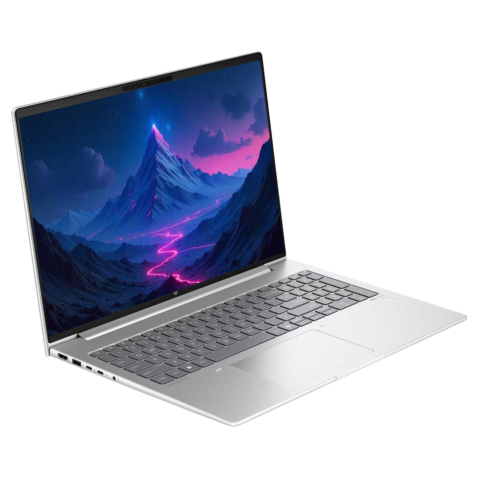 HP HP ProBook 460 G11 B2PH5ES008 Ultra7 155U 16GB 512SSD 16" WUXGA W11P laptop Intel Core Ultra 7-155U 16 GB RAM 512 GB SSD 16 inç Windows 11 Pro Laptop Gümüş