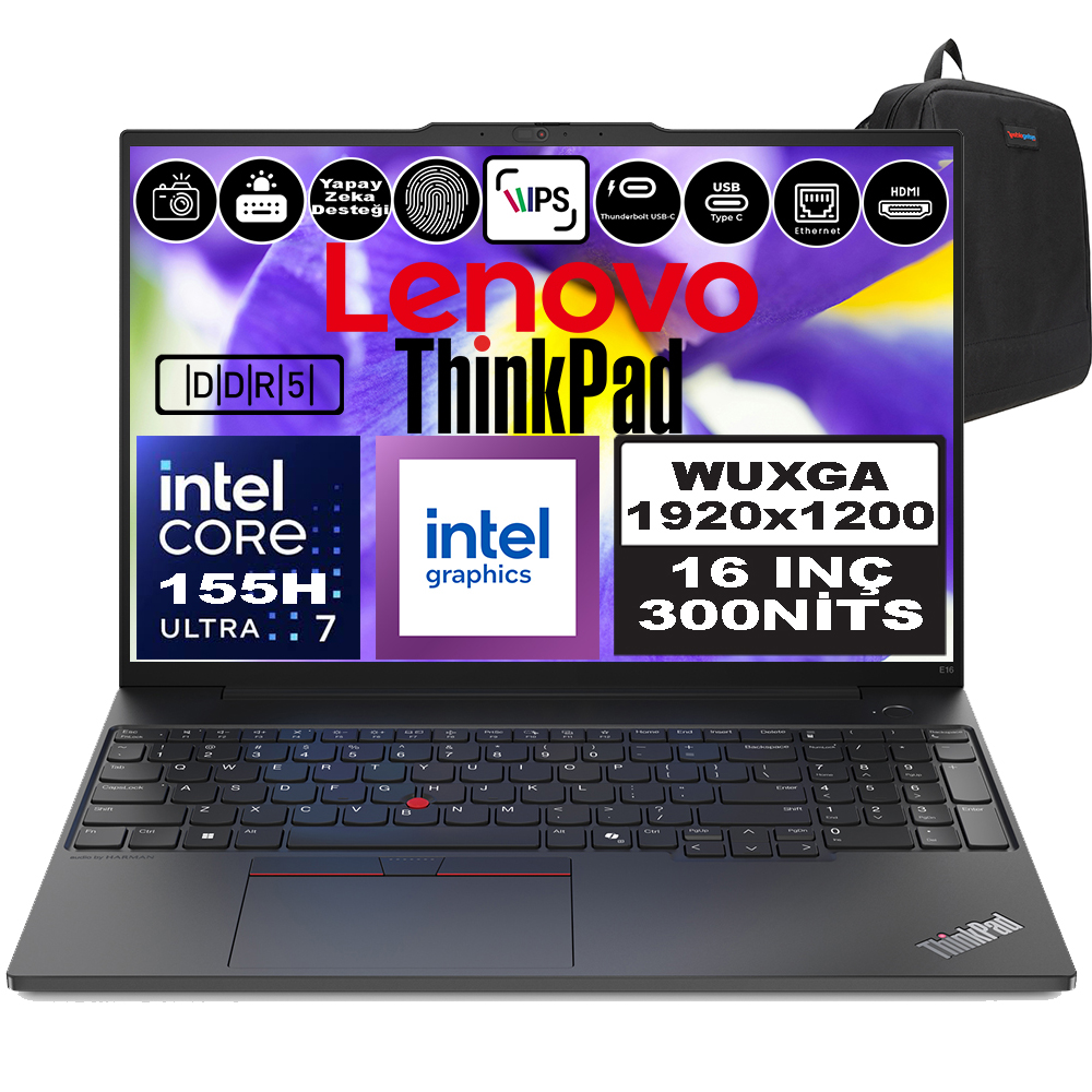 LENOVO ThinkPad E16 Gen2 Wuxga IPS 21MA002UTXF22 Ultra i7-155H 64