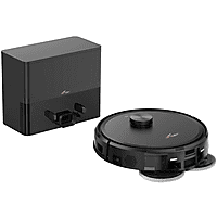 MediaMarkt ZOEF ROBOT Robot stofzuiger Bep 5.0 met dweilsysteem en leegstation Zwart aanbieding