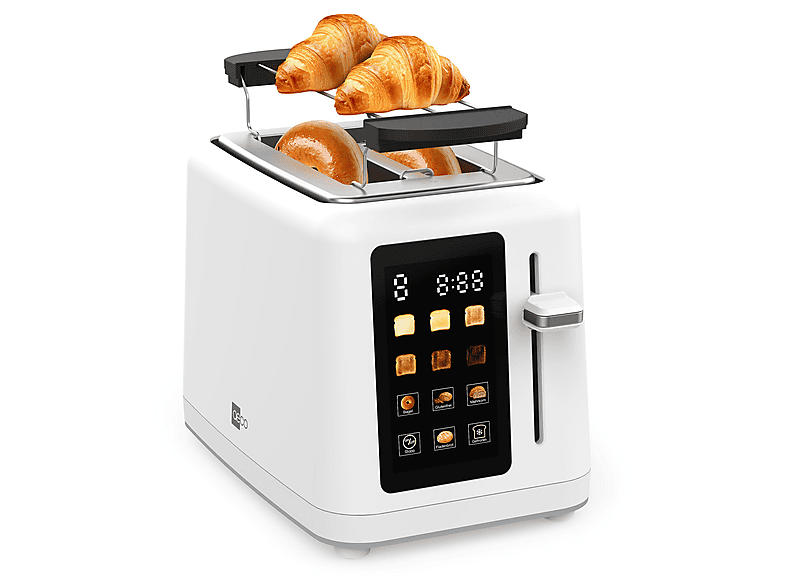 AECO toastlab MAX Toaster Weiß (850 Watt, Schlitze: 2) | MediaMarkt