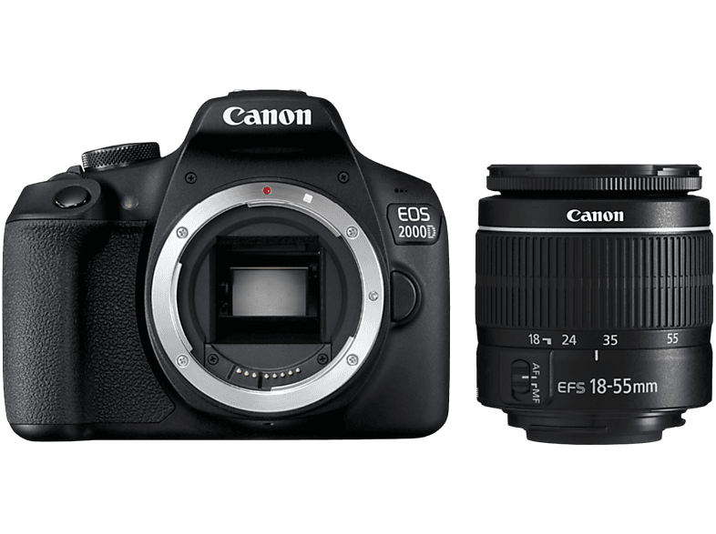 CANON Eos 2000D 18-55 mm DC III APS-C Sensör Fotoğraf Makinesi