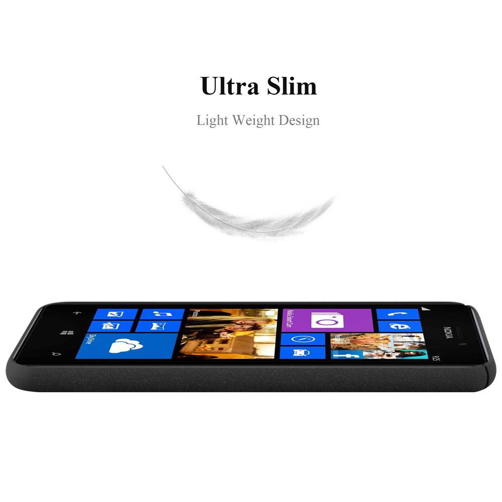 Un telefono Nokia nero con touchscreen. Sopra, il testo dice 'Ultra Slim' e 'Light Weight Design'. Una piuma sullo sfondo.