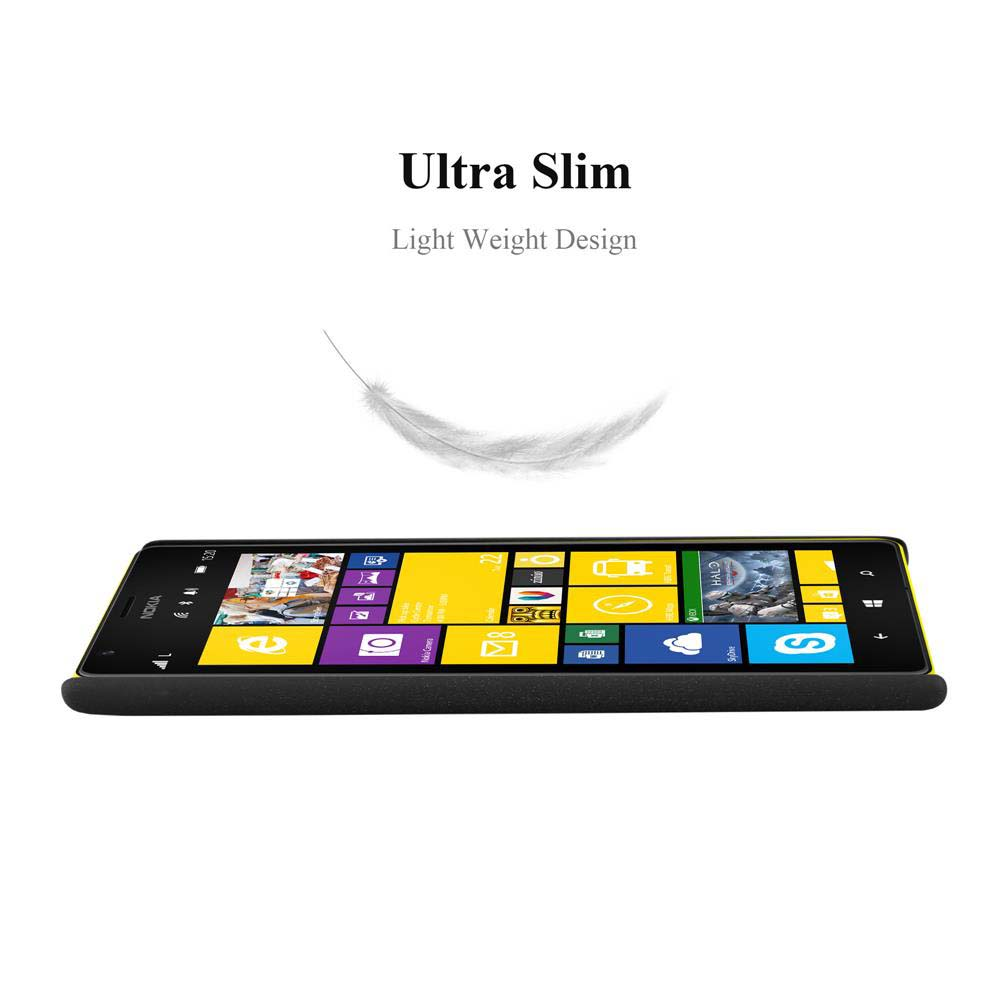 Uno smartphone con cornice gialla mostra icone di app. Sopra, il testo recita 'Ultra Slim' e 'Light Weight Design'.