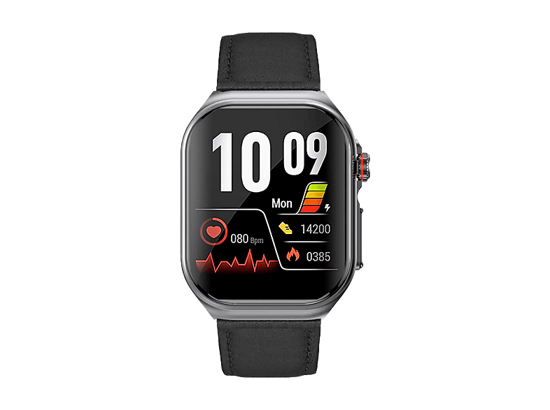 KNAUERMANN PRO 3 Fan Edition eckig (2025) Grau, Gesundheitsuhr Smartwatch EUR 38,50 - DE