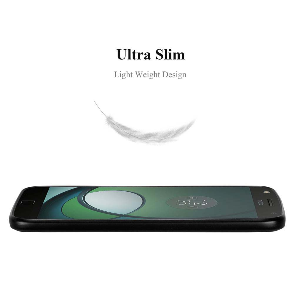 Uno smartphone orizzontale mostra un orologio. Sopra, una piuma fluttua. Testo: 'Ultra Slim, Light Weight Design'.