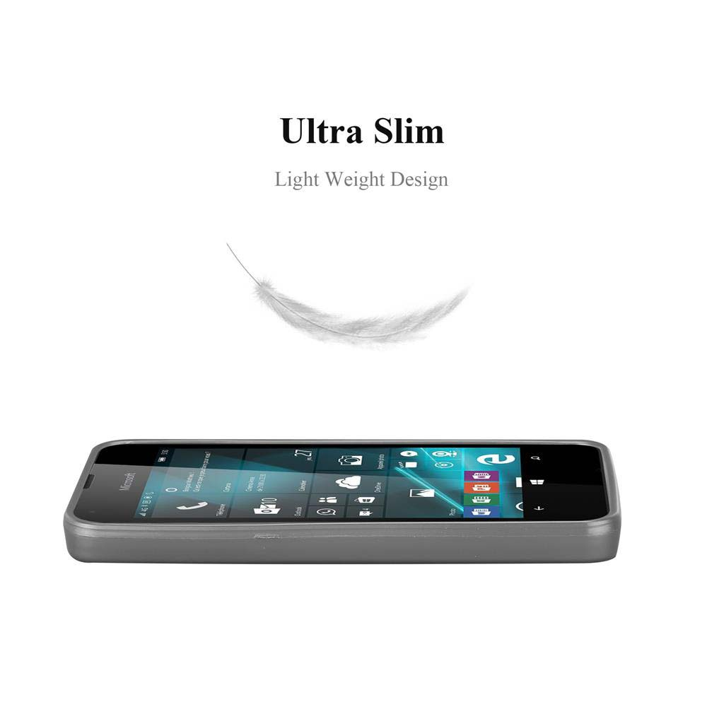 Un smartphone gris muestra una interfaz. Encima, texto: 'Ultra Slim, Light Weight Design'. Una pluma flota sobre el teléfono.