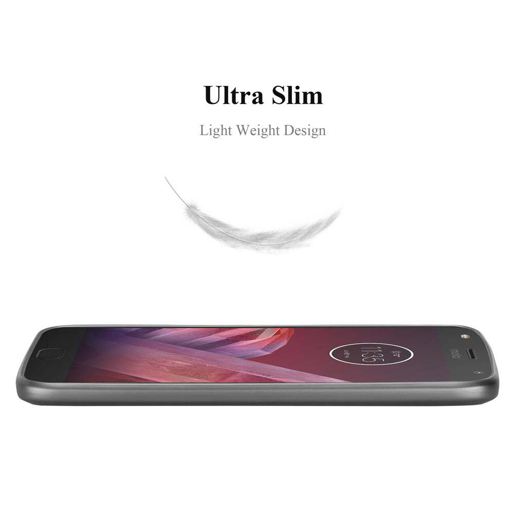 Un smartphone horizontal, con la pantalla visible. Encima, texto: 'Ultra Slim' y 'Light Weight Design'. Una pluma flota encima.