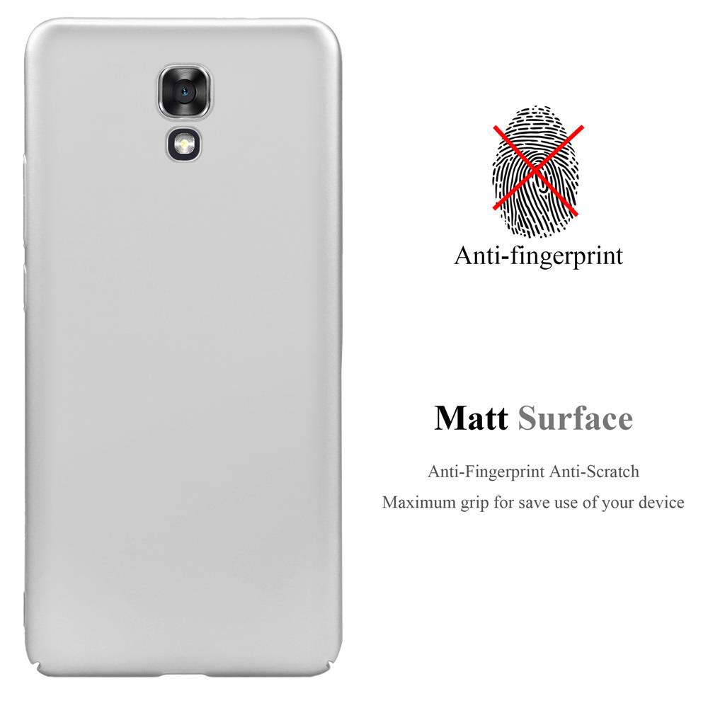 Gezeigte Handyhülle mit matter Oberfläche. Der Text lautet 'Anti-Fingerabdruck' und 'Matt Surface'.