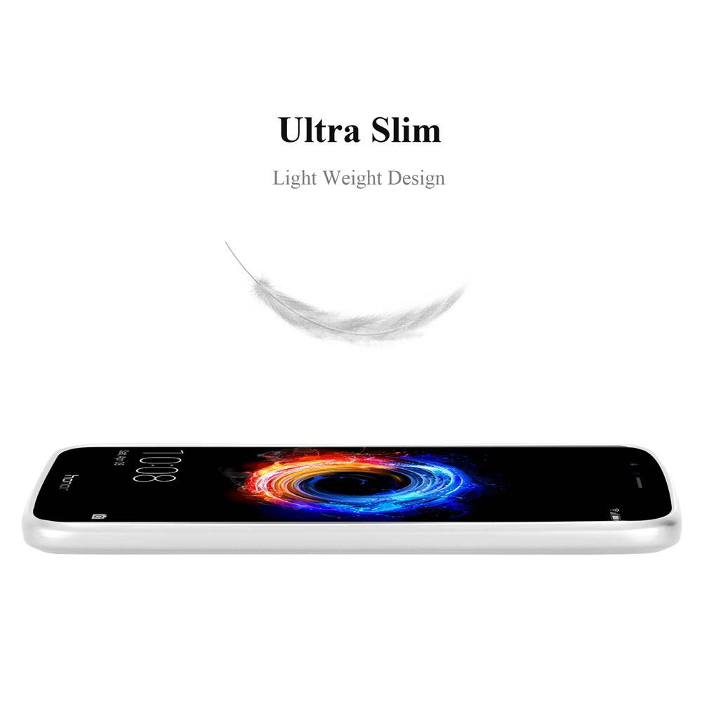 Viene mostrato uno smartphone bianco con schermo colorato. Sopra, il testo recita 'Ultra Slim' e 'Light Weight Design'. Una piuma fluttua.