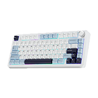 MediaMarkt EPOMAKER AULA F75 Draadloos Gaming toetsenbord Blauw aanbieding