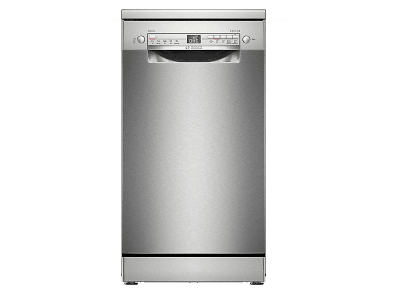 BOSCH Serie 2 SPS2HKI42E Serie 2 Spülmaschinen (Standgerät, 450 mm breit, 46 dB (A), E)