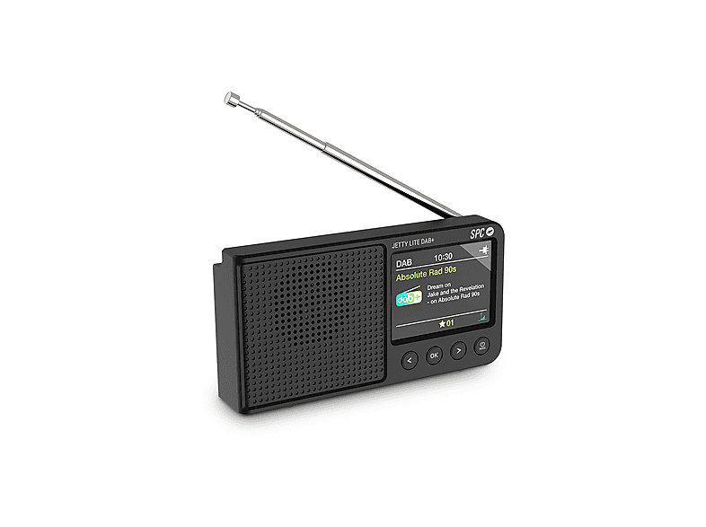Radio portátil | JETTY LITE DAB+ SPC, Negro | MediaMarkt