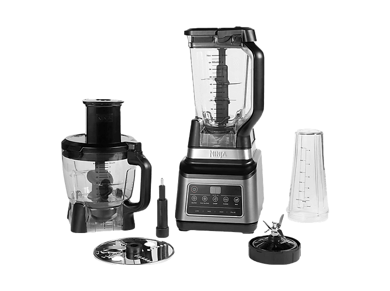 NINJA BN800EU Küchenmaschine schwarz (Rührschüsselkapazität: 1,8 l, 1200 Watt)