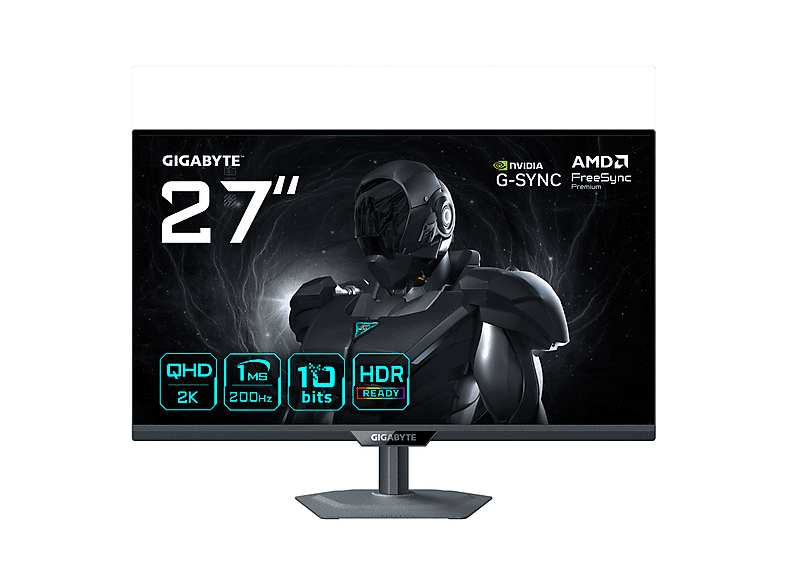 GIGABYTE G27Q2 27 Zoll QHD Gaming Monitor (1 ms Reaktionszeit  , 200 Hz nativ)