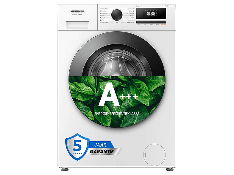 HEINNER HWM-HME7012IVSMA+++ Waschmaschine (7 kg, 1200 U/Min., A)