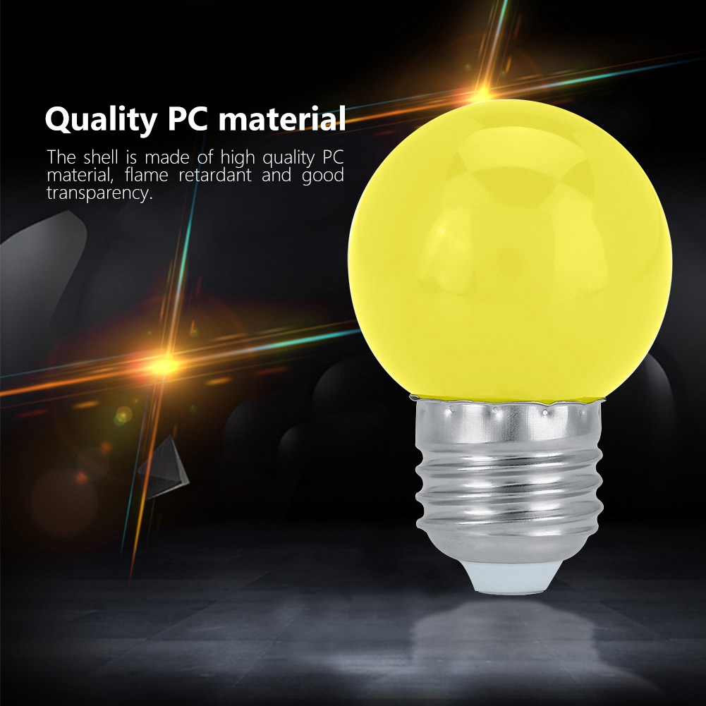 Eine gelbe Glühbirne leuchtet, mit silbernem Sockel. Der Hintergrund ist dunkel mit Lichtstrahlen. Text: Qualitäts-PC-Material.