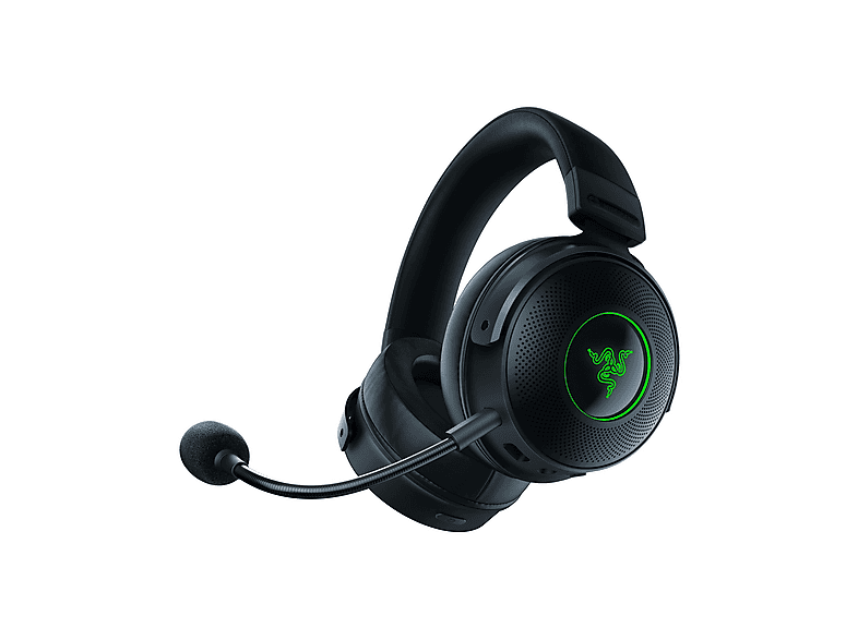 RAZER RZ04-03460100-R3M1 KRAKEN V3 PRO, Over-ear Kabelloses Gaming Headset Bluetooth Schwarz