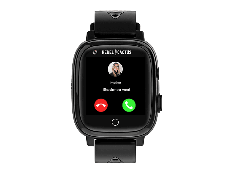 Smartwatch infantil | REBEL CACTUS GO - Negro, WhatsApp, Spotify, Negro |  MediaMarkt