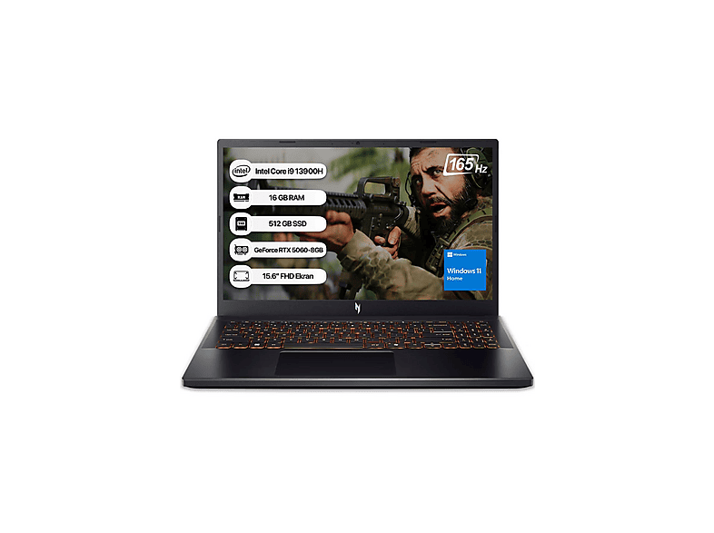 ACER Nitro V15 NH.QZAEY.004 165Hz Intel Core i9-13900H 16 GB RAM