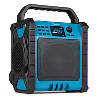 MediaMarkt AUDIZIO Temi-XL Jobsite Bouwradio Blauw aanbieding