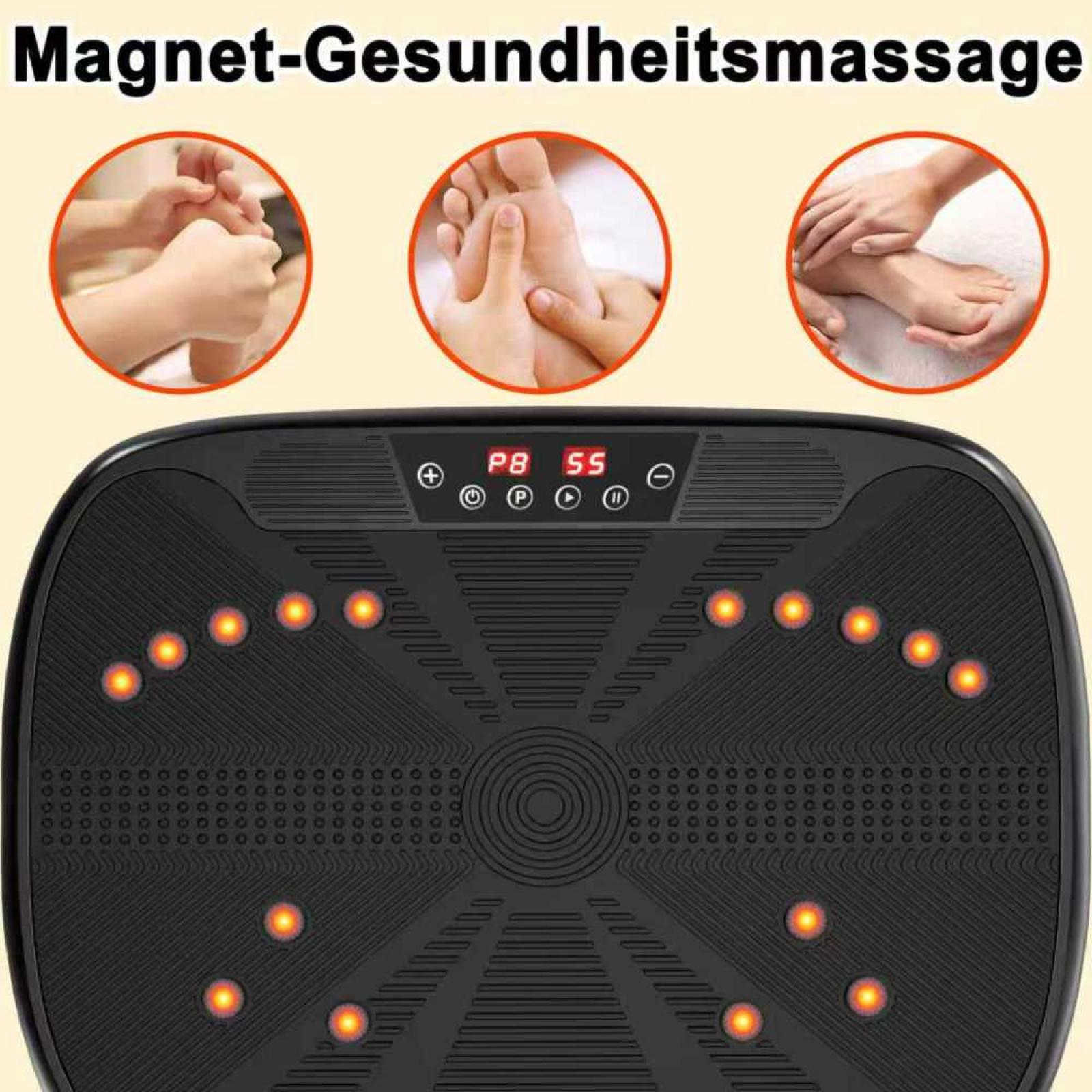 KITTECH mit Geschwindigkeitskontrolle&Widerstandsbndern Vibrationsplatte,  Schwarz | SATURN