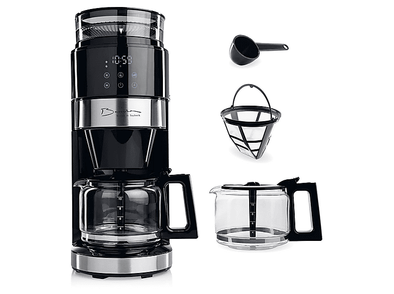 BARISTA MD-2451T Grind Kaffeemaschine Schwarz