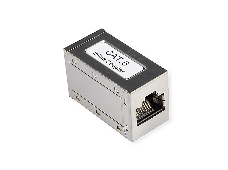 Radiostore Modularkupplung RJ45 – 1:1 Geschirmt, Metallisiert – Zum Verlängern Von Patchkabeln Oder ISDN-Leitungen