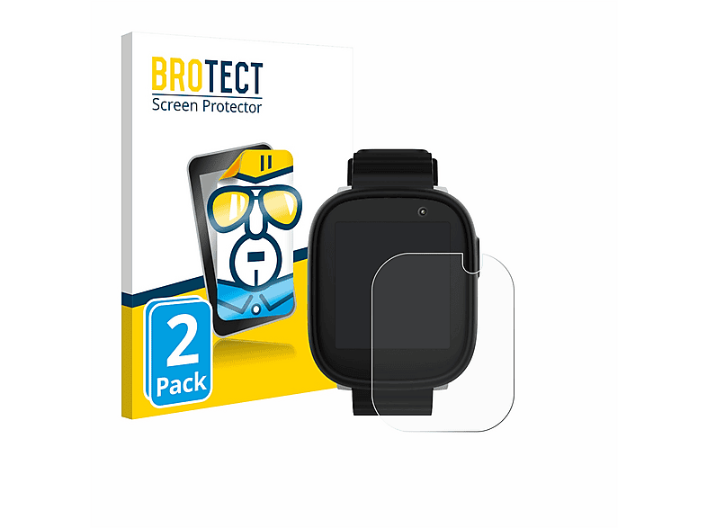 BROTECT 2x klare transparente Schutzfolie (für Xplora X6 Play 2022 (1. Generation))