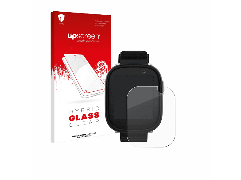 UPSCREEN Schutzglas Panzer Folie Glas klar Schutzfolie (für Xplora X6 Play 2022 (1. Generation))