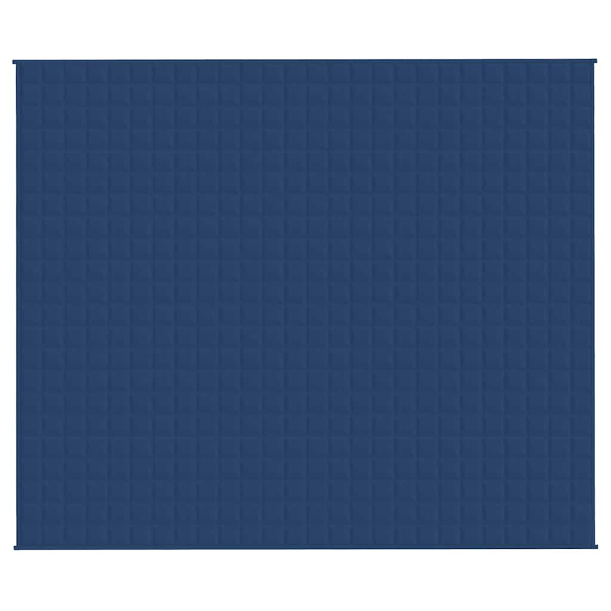 Eine dunkelblaue, strukturierte Oberfläche. Die Textur ist ein sich wiederholendes Raster aus erhabenen Quadraten. Die Form ist rechteckig.